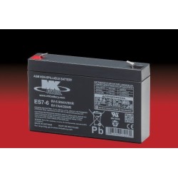 Battery MK POWERED ES7-6 6V 7Ah AGM